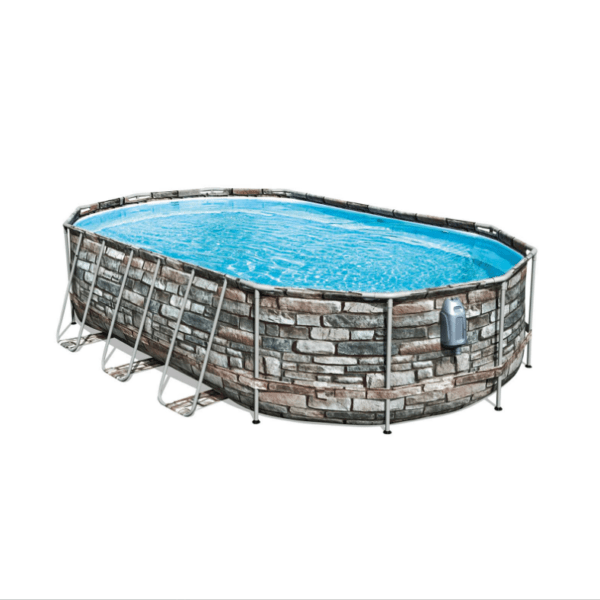 piscina sobre superficie Power Steel 610 X 366 X 122 CM