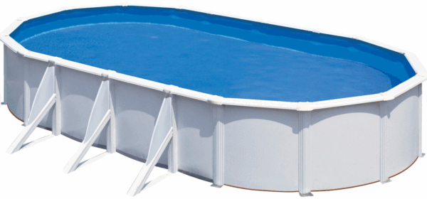 PISCINA GRE OVALADA 730X375X120 (FILTRO+ESCALERA)